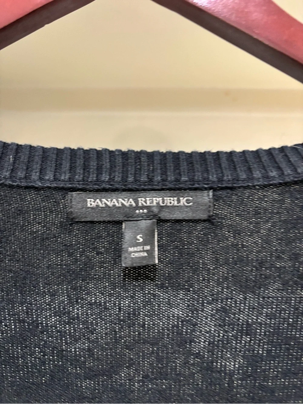 Banana Republic Black Zip-Front Cardigan Sweater